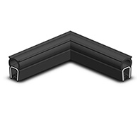 Coins de profil de joint de protection de bord